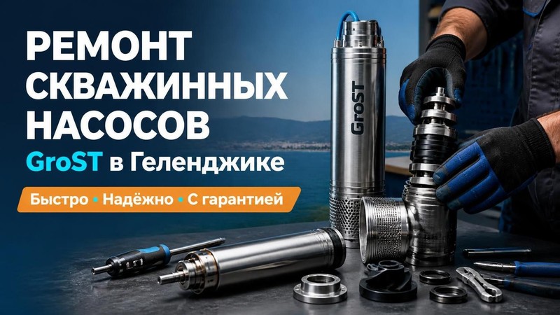 Ремонт скважинных насосов GroST