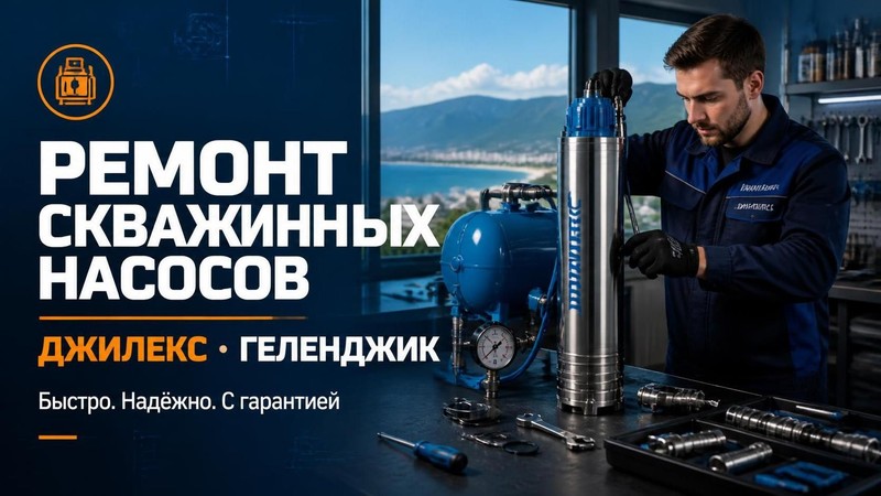 Ремонт скважинных насосов Джилекс