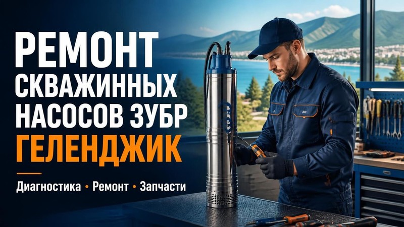 Ремонт скважинных насосов Зубр