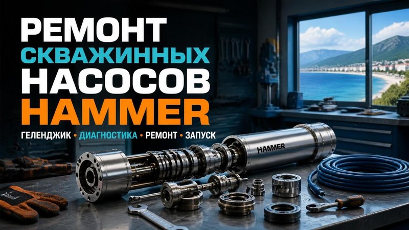 Ремонт скважинных насосов Hammer