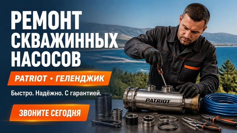 Ремонт скважинных насосов Patriot