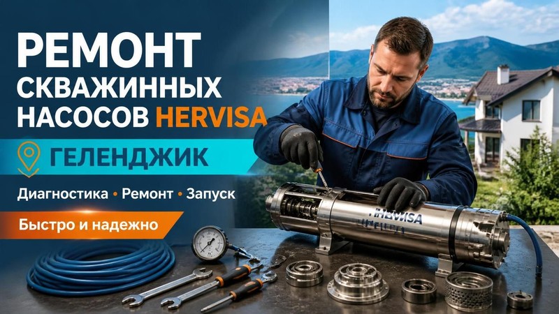 Ремонт скважинных насосов Hervisa
