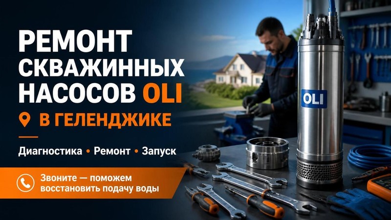 Ремонт скважинных насосов OLI
