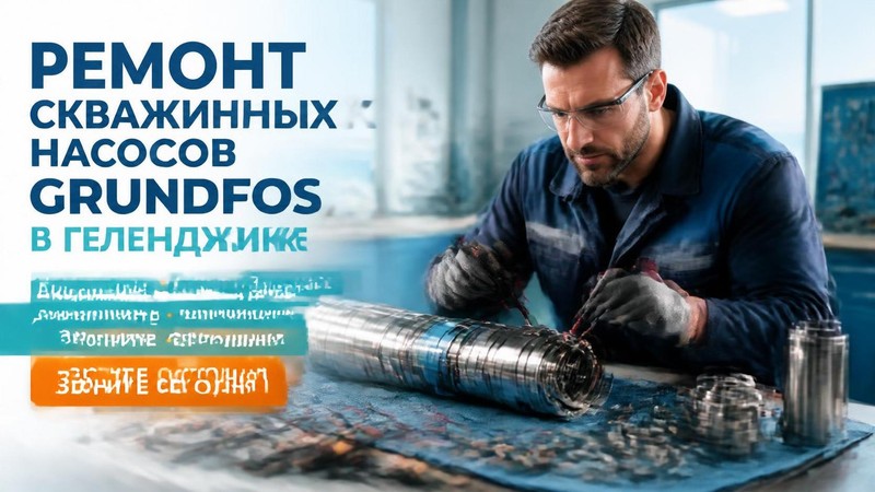 Ремонт скважинных насосов Grundfos