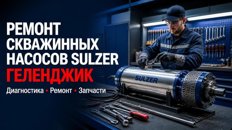 Ремонт скважинных насосов Sulzer