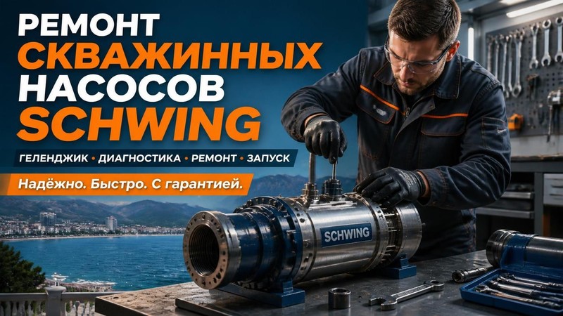 Ремонт скважинных насосов Schwing