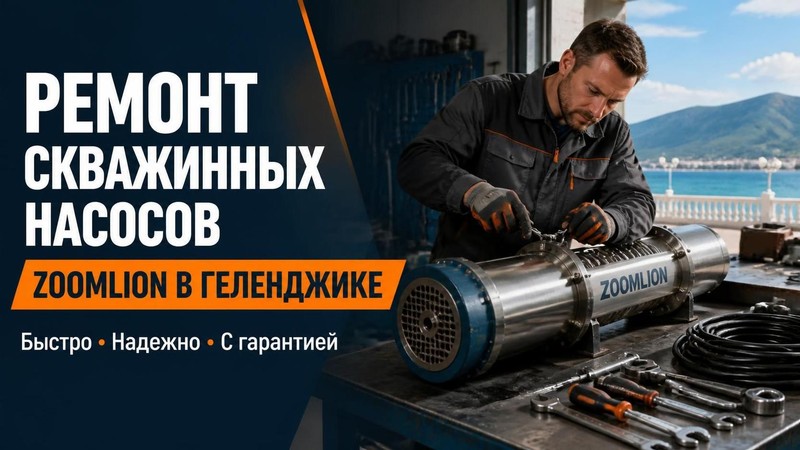 Ремонт скважинных насосов Zoomlion