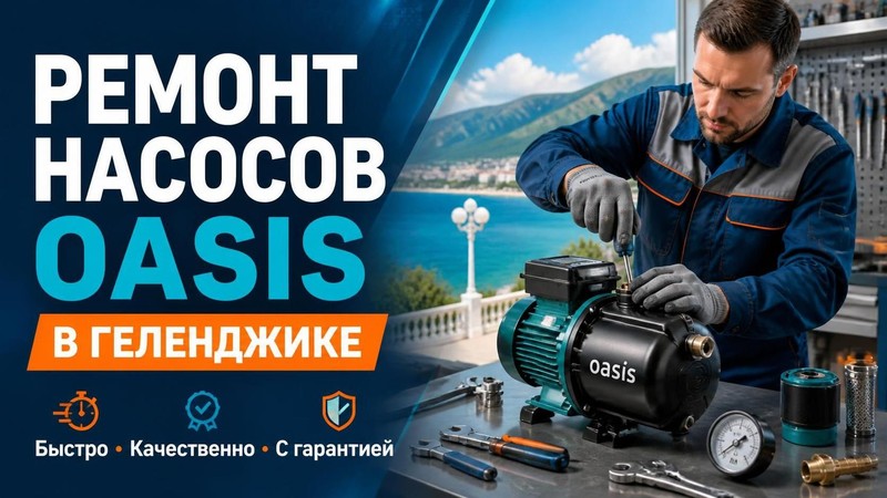 Ремонт насосов Oasis