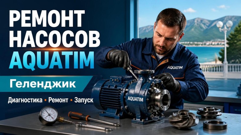 Ремонт насосов AQUATIM
