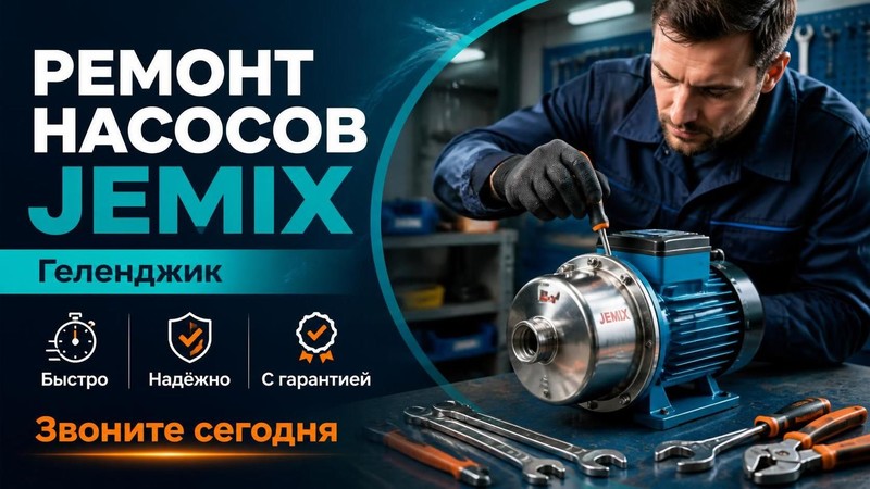 Ремонт насосов JEMIX