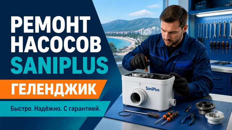Ремонт насосов SaniPlus