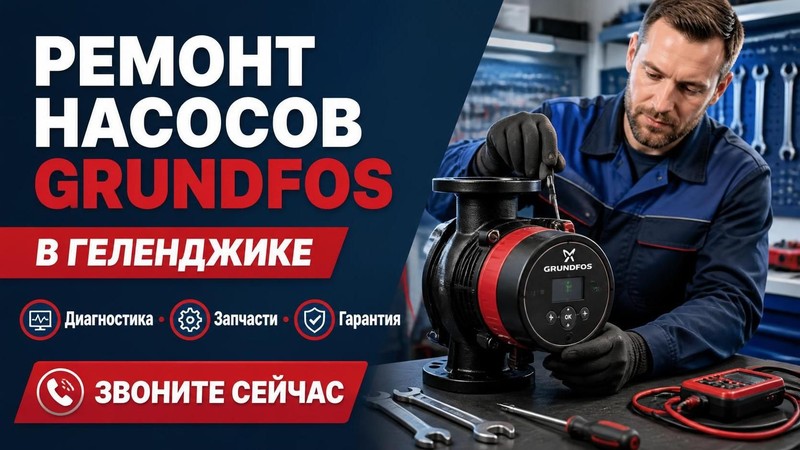 Ремонт насосов Grundfos