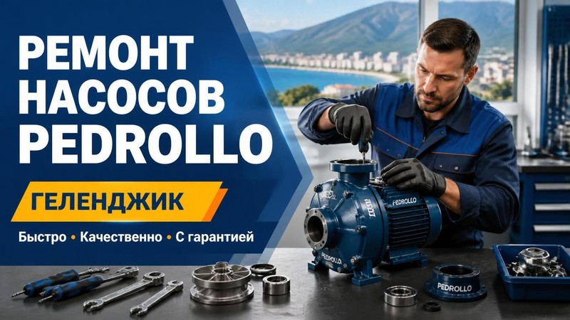 Ремонт насосов Pedrollo