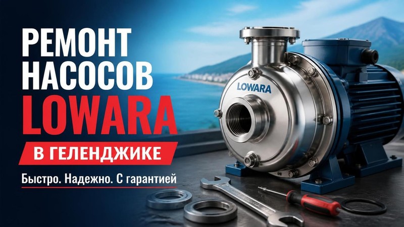 Ремонт насосов Lowara