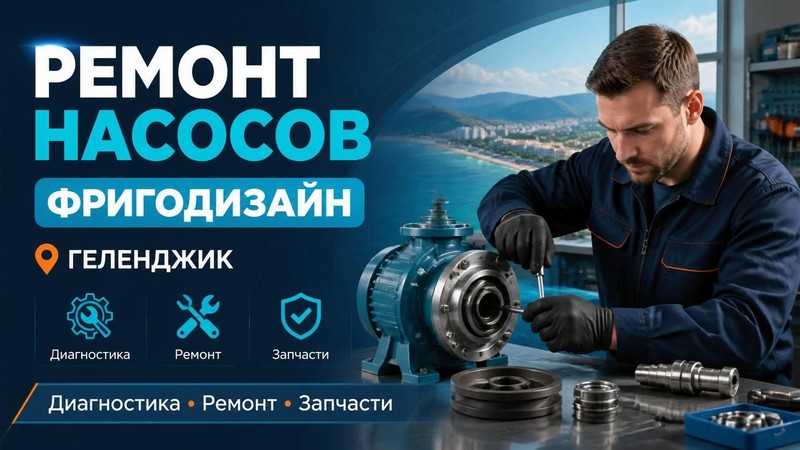 Ремонт насосов ФРИГОДИЗАЙН