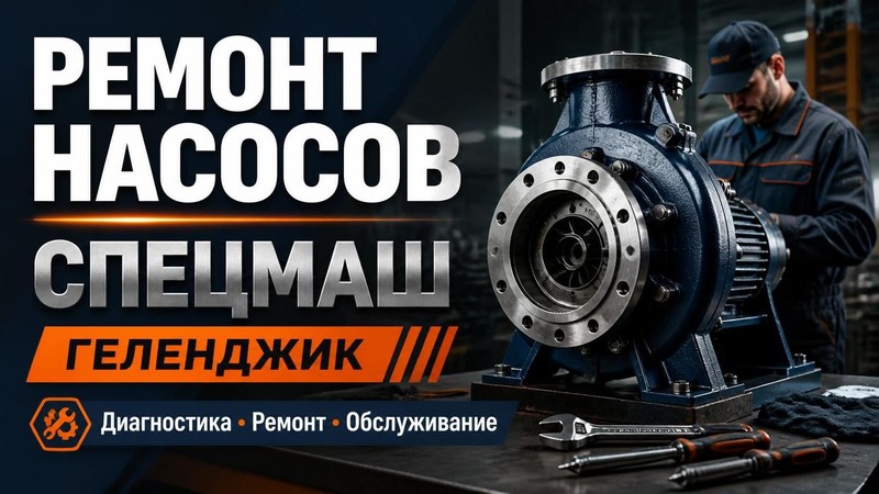 Ремонт насосов СПЕЦМАШ