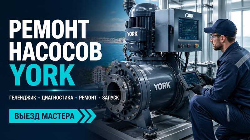 Ремонт насосов York