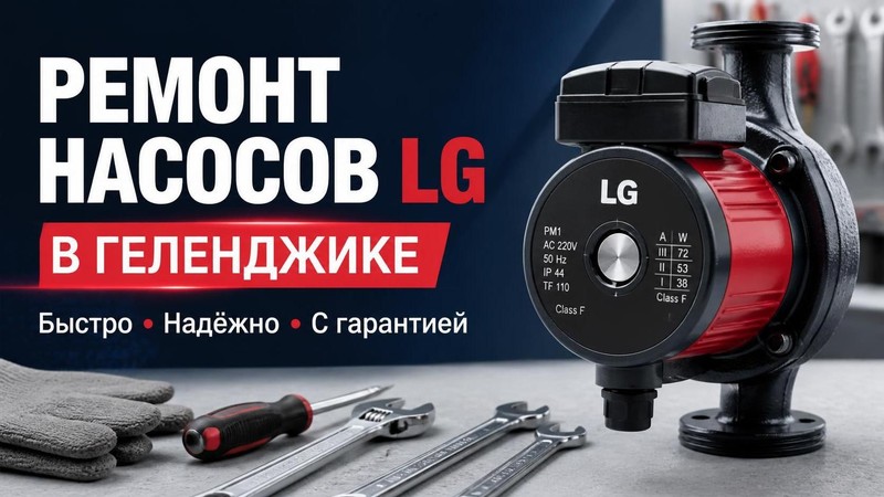 Ремонт насосов LG