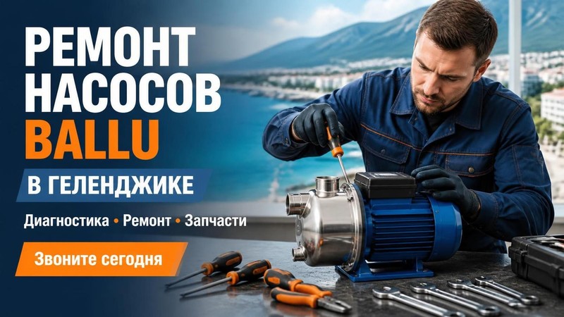 Ремонт насосов Ballu