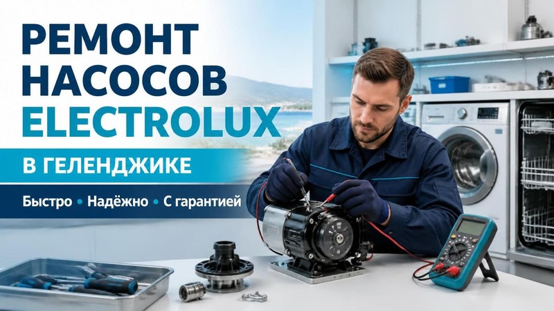 Ремонт насосов Electrolux