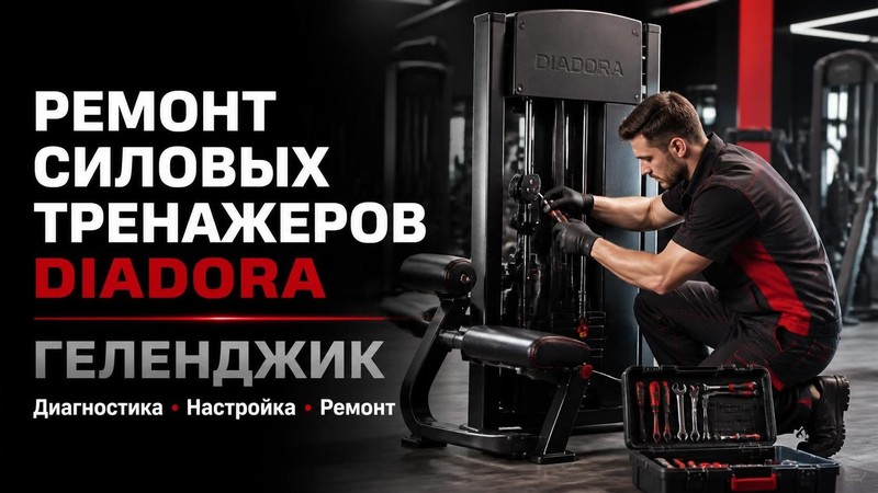 Ремонт силовых тренажеров Diadora