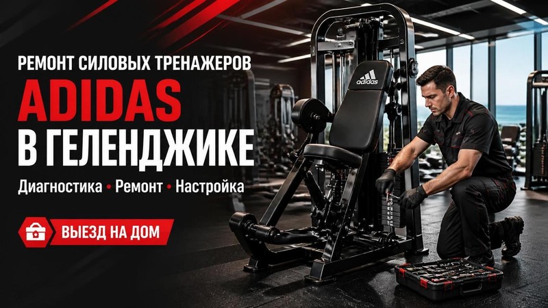 Ремонт силовых тренажеров Adidas