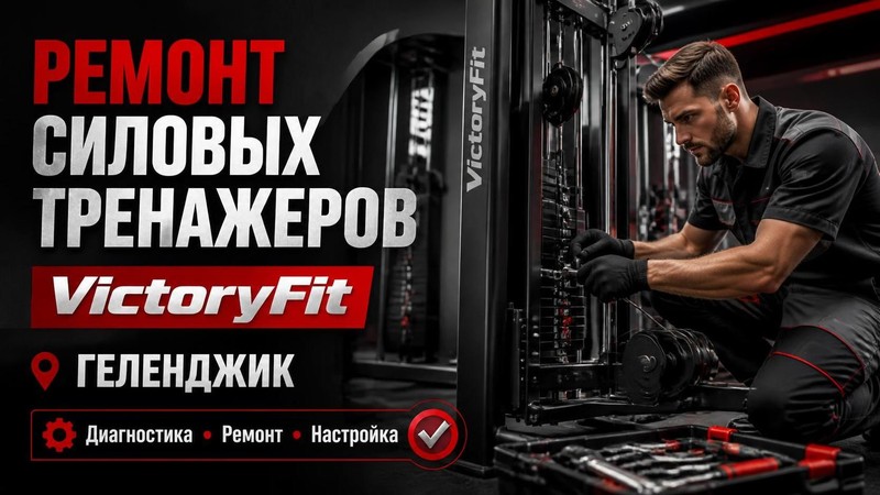 Ремонт силовых тренажеров VictoryFit