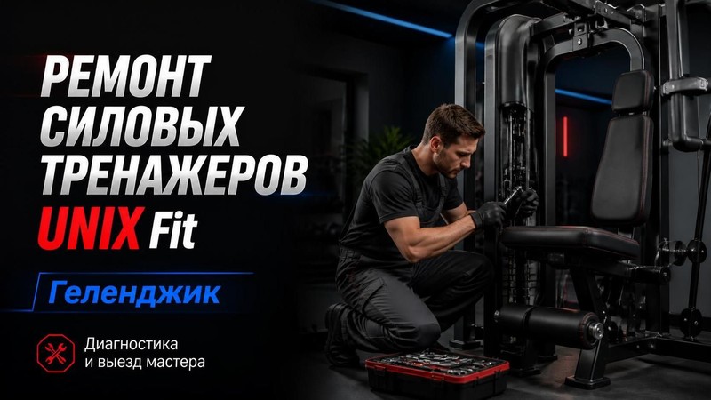 Ремонт силовых тренажеров UNIX Fit