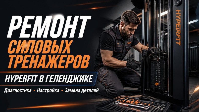 Ремонт силовых тренажеров Hyperfit
