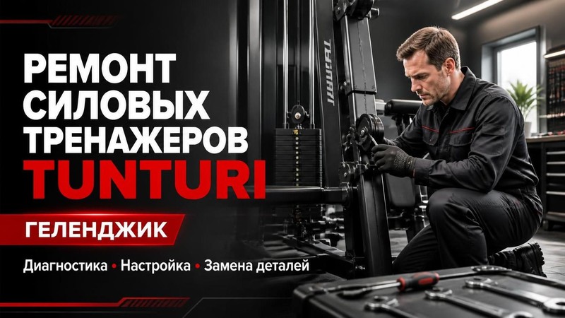 Ремонт силовых тренажеров Tunturi