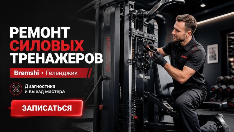 Ремонт силовых тренажеров Bremshi
