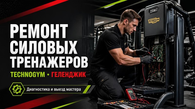 Ремонт силовых тренажеров Technogym