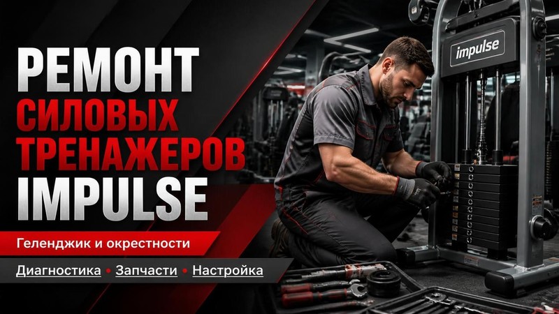 Ремонт силовых тренажеров Impulse