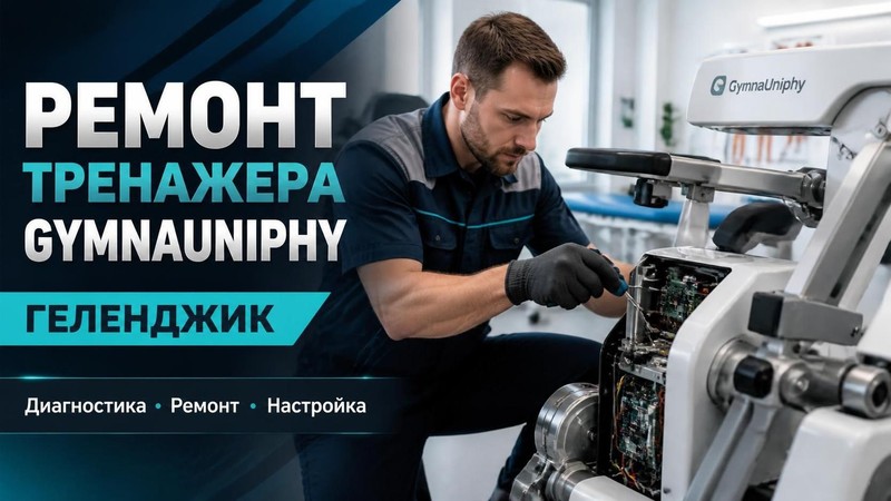 Ремонт тренажера GymnaUniphy