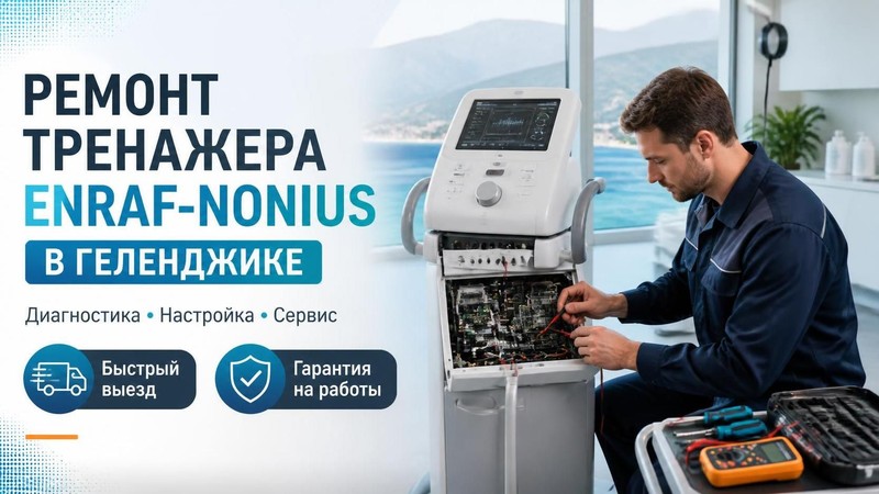 Ремонт тренажера Enraf-Nonius