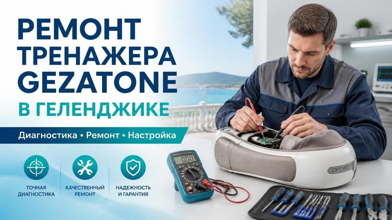Ремонт тренажера Gezatone
