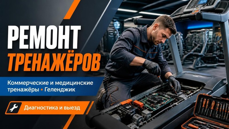 Ремонт коммерческих и медицинских тренажеров