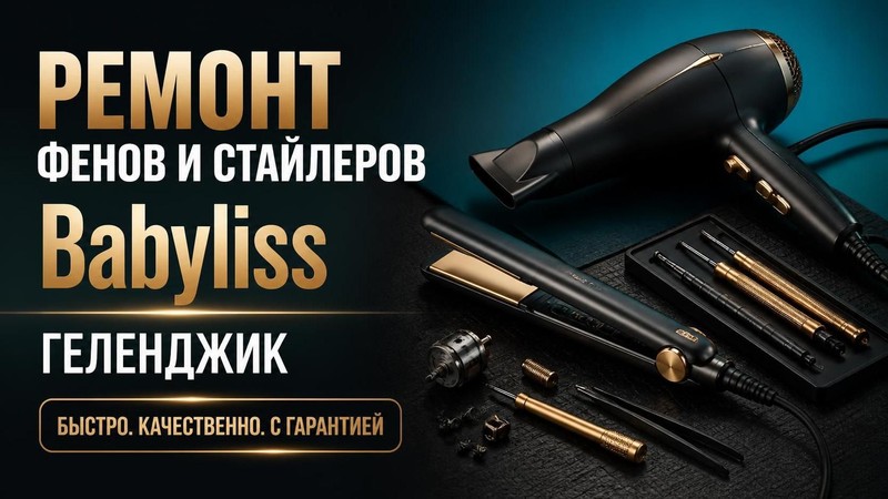 Ремонт фенов и стайлеров Babyliss