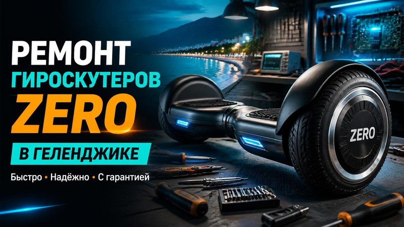 Ремонт гироскутеров Zero