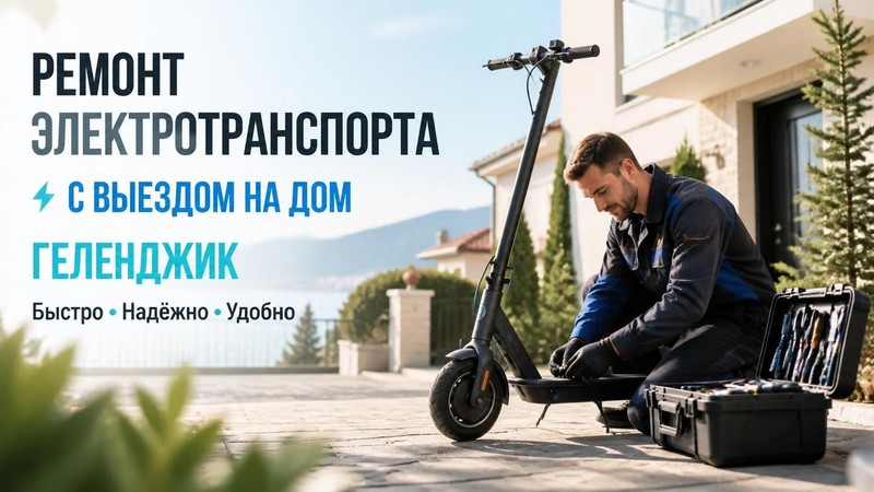 Ремонт электротранспорта с выездом на дом