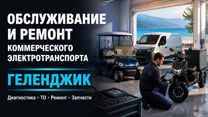 Обслуживание и ремонт коммерческого электротранспорта