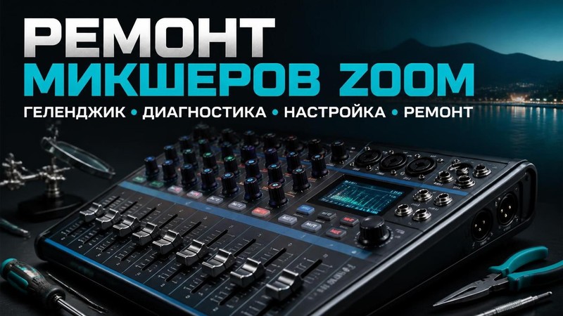 Ремонт микшеров Zoom