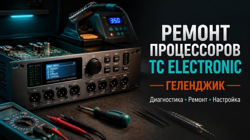 Ремонт процессоров TC Electronic