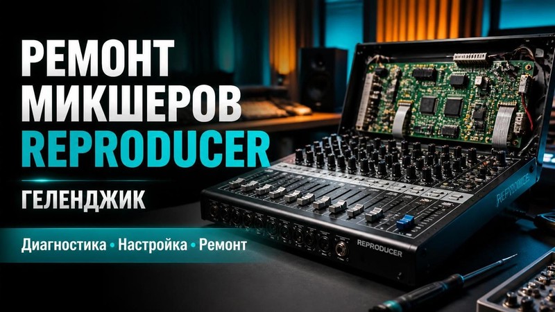 Ремонт микшеров Reproducer