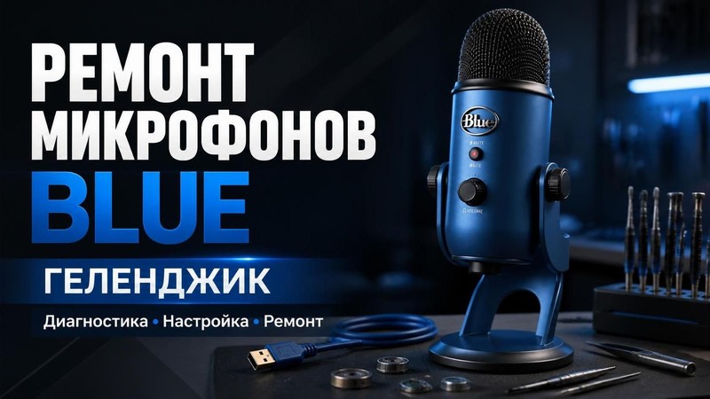 Ремонт микрофонов Blue