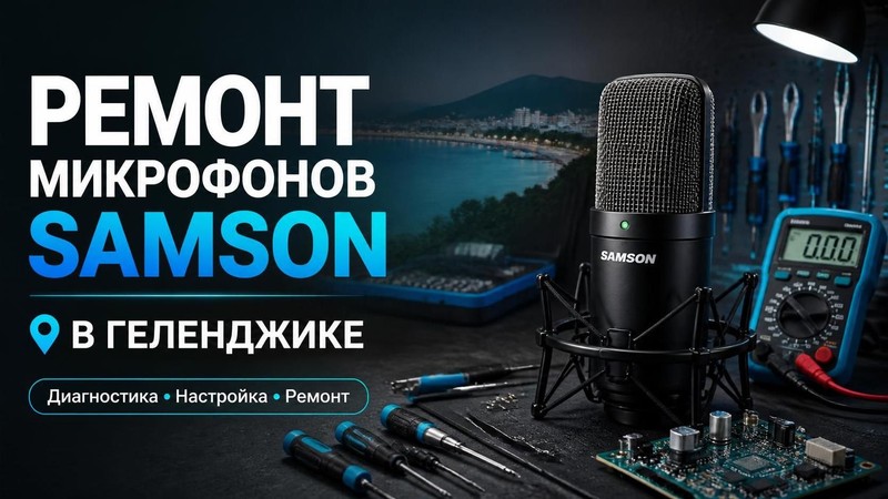 Ремонт микрофонов Samson