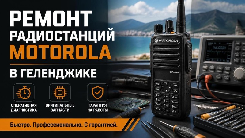 Ремонт радиостанций Motorola