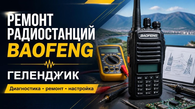 Ремонт радиостанций Baofeng