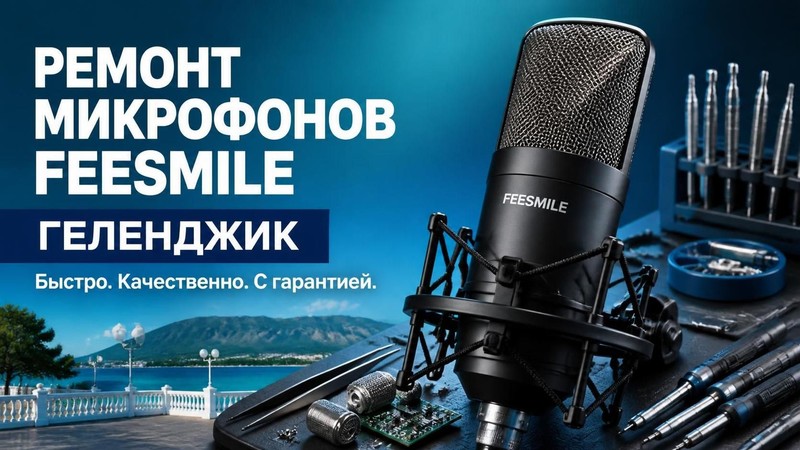 Ремонт микрофонов Feesmile