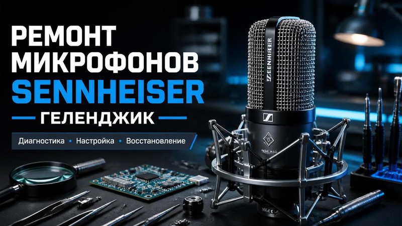 Ремонт микрофонов Sennheiser